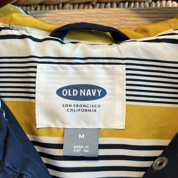 Old Navy Hooded Brushed Chino Twill Coat/Jacket w/Pockets, M - Picture 8 of 11